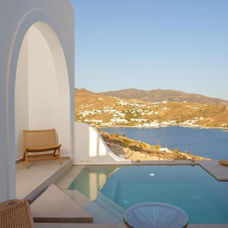 Ios Seaside House With Sunset View And Small Pool Exterior photo